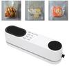   Food Vacuum Sealer 60KPa Rechargeable Automatic Food Sealer Machine 3 Temperature Setting Portable for Home Outdoor Travel