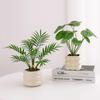 Nordic Green Artificial Potted Plant for Home or Office Decoration