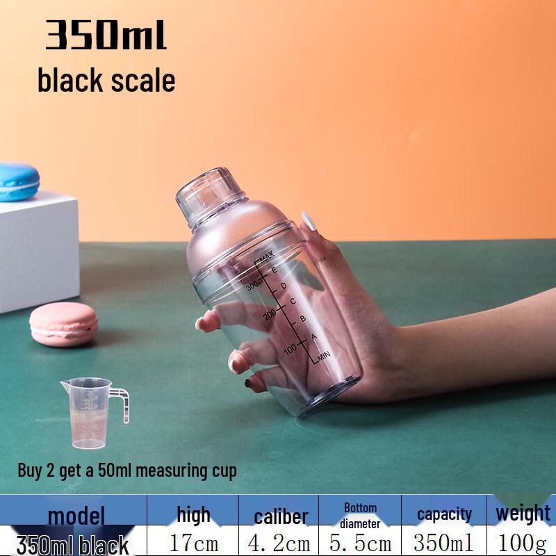 ZISIZ PC Shaker Cup Set