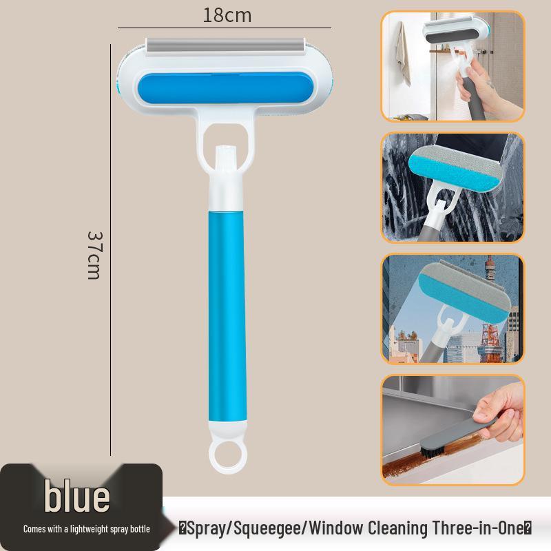 Pet Hair Removal Spray Brush & Comb for Cats and Dogs - Cleans Carpet, Bed, and Screen