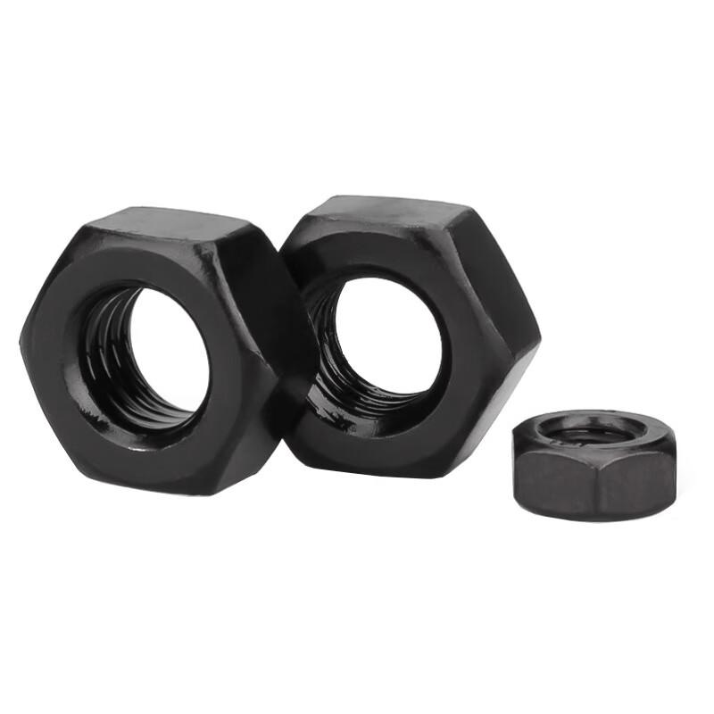 M8 Blackened Hex Nuts, Grade 8.8