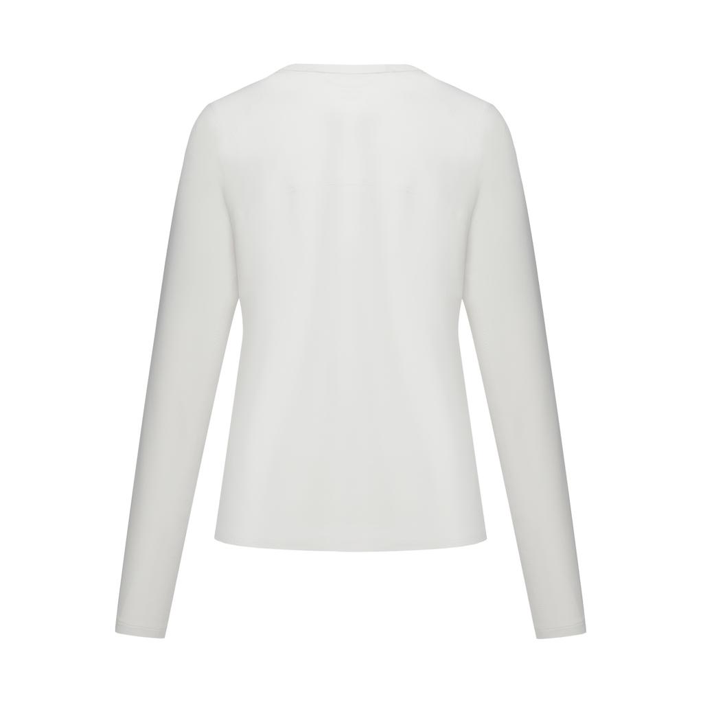 Under Armour Sleek Lightweight Comfortable Breathable Training Fitness Running Solid Long Sleeve T-Shirt Women tops 6014347-110