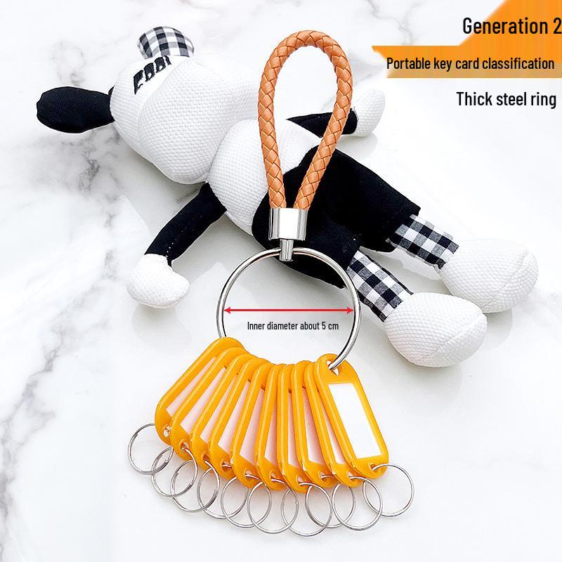 Landlord Rental Key Disk - Warehouse, Dormitory, Hotel Key Chain & Storage Management Marker