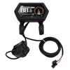 Electric Scooter LCD Display 24V 36V 48V Electric Bike LCD Control Panel Color Screen with SM Wire Connection