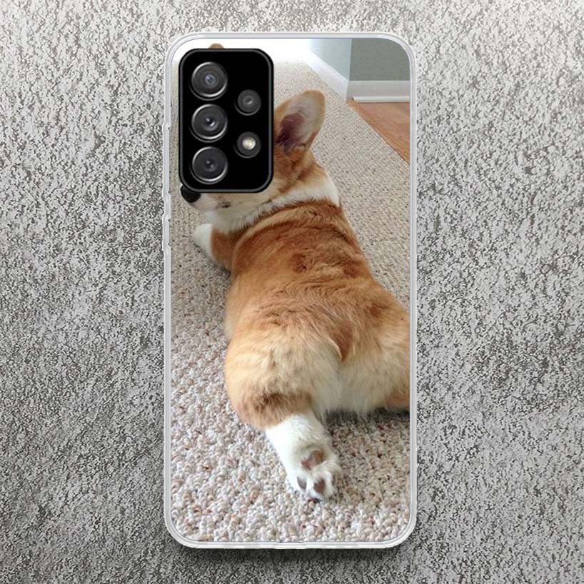 

Cute Lovely Corgi Dogs Print Soft Case for Samsung A51 A50 A21S A70 A71 Phone Shell A31 A41 A10 A20E A30 A40 A6 A7 A8 A9 Pattern Samsung A51 4G