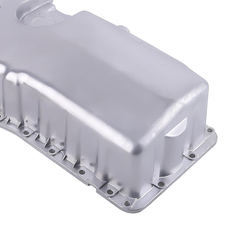 Silver Front Oil Pan w/ Gasket for Volkswagen Golf Jetta Beetle L4 1.9L 2.0L