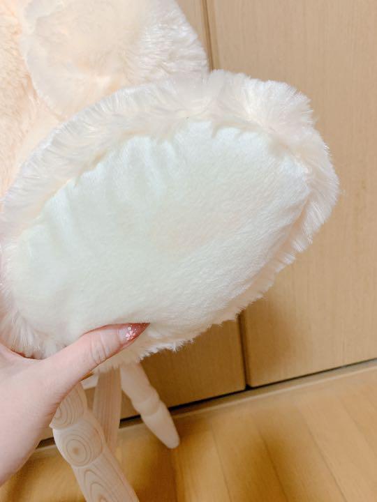 [USED] Large teddy bear plush toy, cream