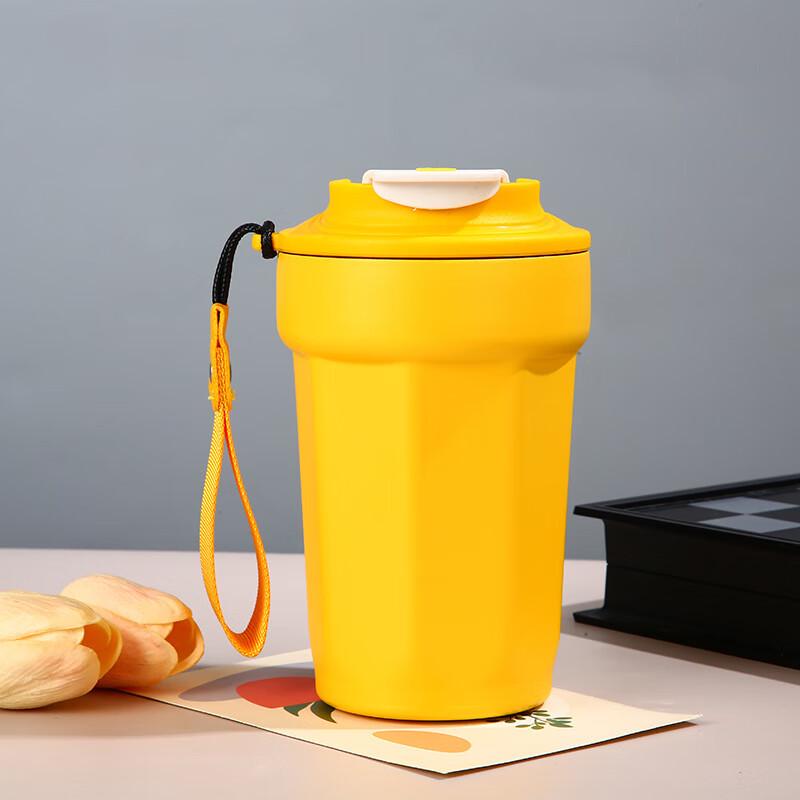 

Shangqi Octagonal Ceramic Lined Insulated Coffee Mug