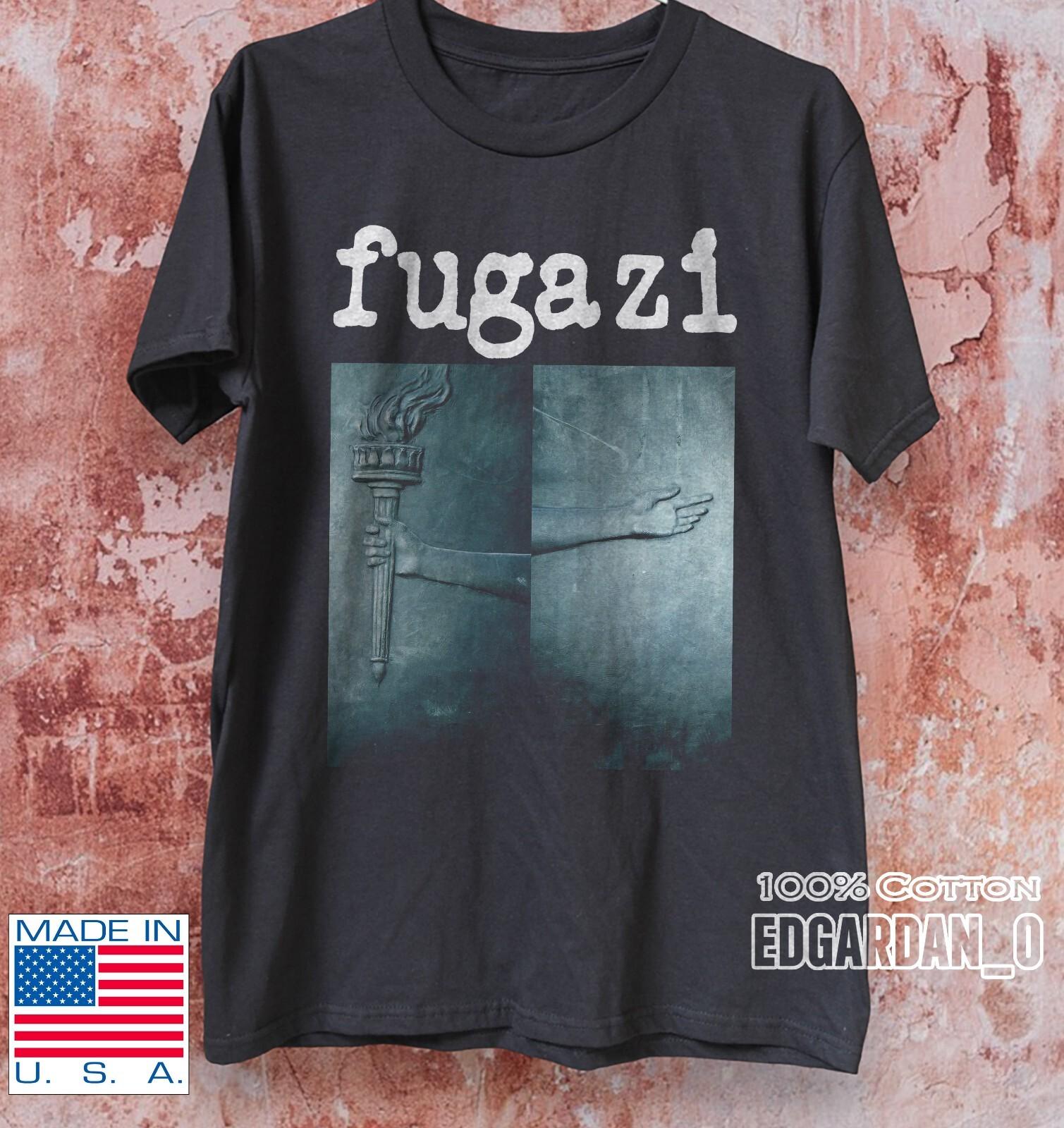 Fugazi The Argument Album Black Unisex T-shirt S-5XL, Heavy Cotton Shirt M