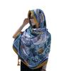 Summer retro outdoor silk scarf ethnic style shawl scarf women's desert travel dual-purpose spring and autumn versatile fashion scarf