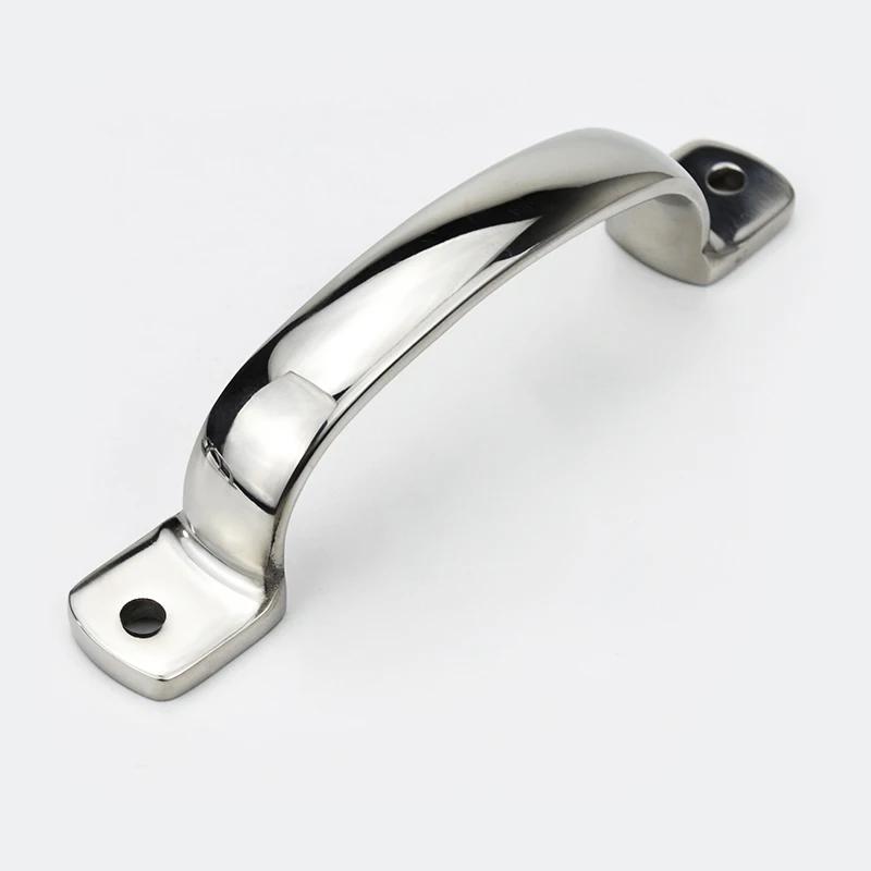 Thickened Solid 304 Stainless Steel Heavy Handle Plus Heavy Door Bow Knobs Industrial Load-Bearing Pull Handle