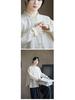 Autumn Retro Women's Heavyweight Rice Cake Cotton Blouse