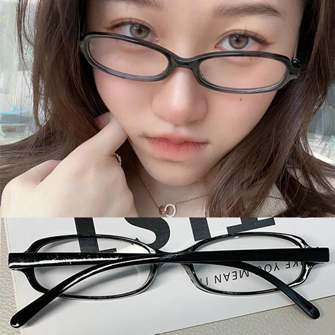 

Жіночі ретро окуляри Y2K для дівчат з червоною та зеленою оправою, анти-сині окуляри, зручні для водіння, овальна оправа, модні аксесуари чорний