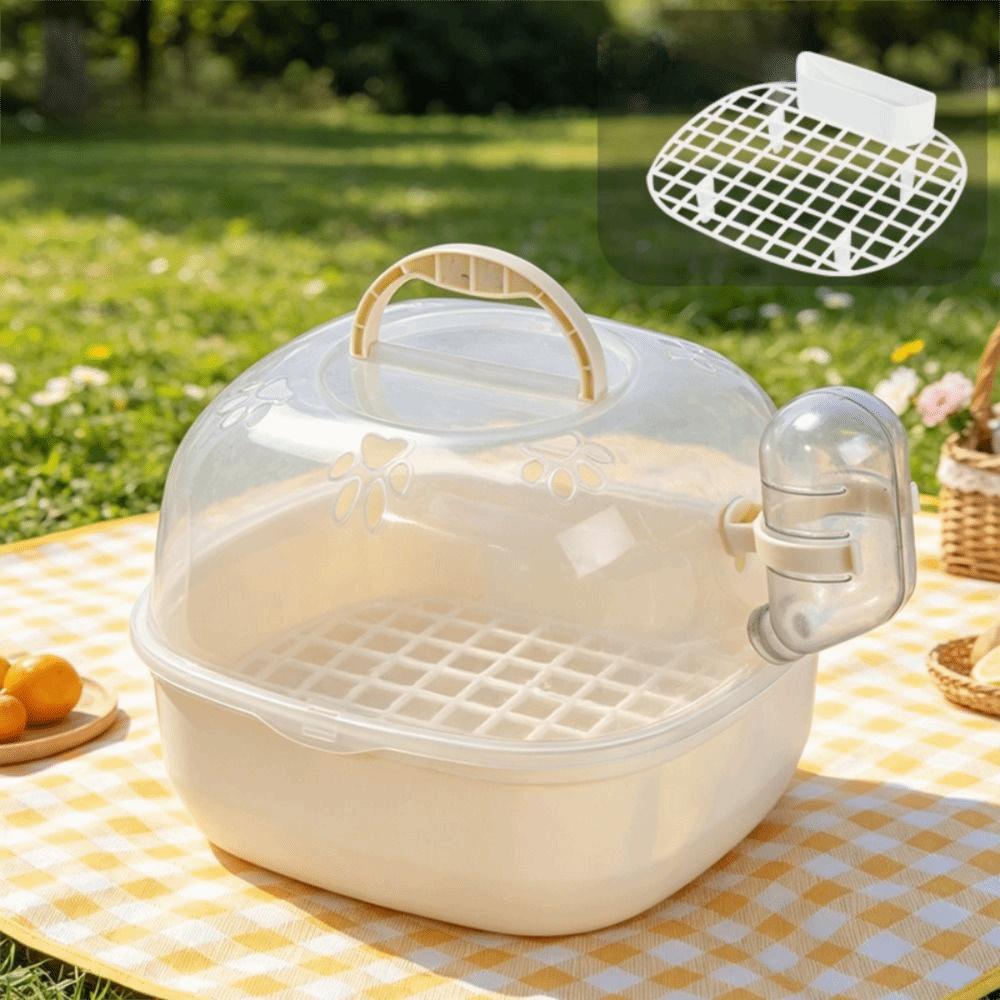 Transparent Travel Bird Cage Large Space Small Animal Carrier Universal Parrot Carry Box Small Pet