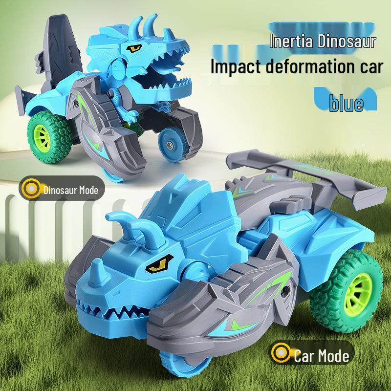 

Детская развивающая игрушка-трансформер динозавр - инерционная модель для мальчиков