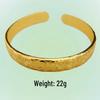 Open Hundred Blessings Women's Heart Sutra Fu Character Bangle - Ancient Method Inheritance