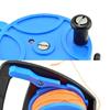 272ft Diving Line Reel Scubas Ratchets Dives Reel with Handle Stop Switches Diving Reel Finger Spool Diving Supply