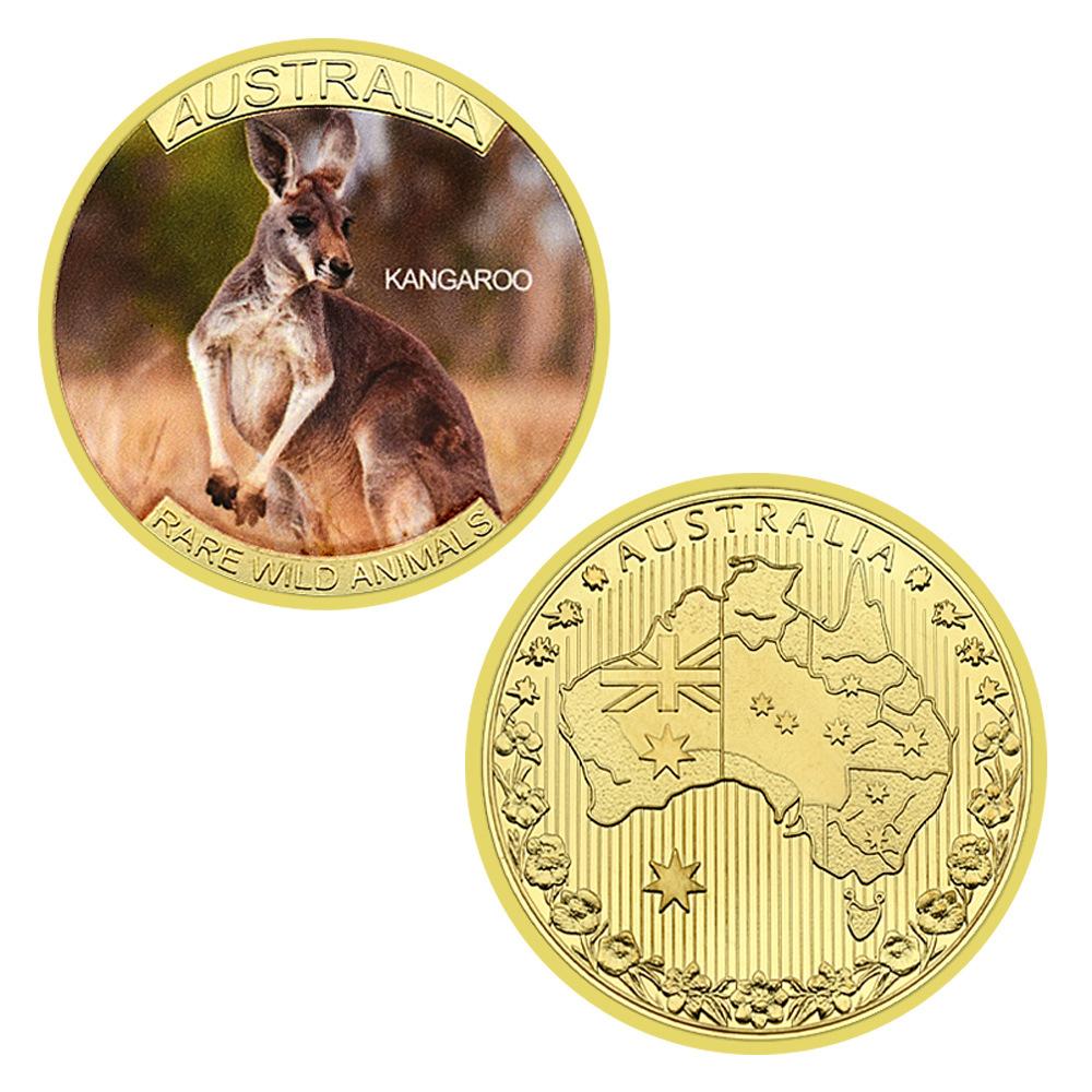 Australian Classic Animal Collection, Rare Animal Coins, Children s Birthday Gifts, Animal Metal Commemorative Badges, Graduation Gifts