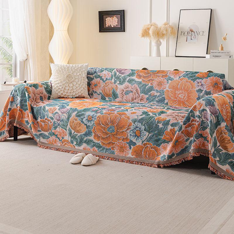 

Подушки для дивана в стиле бохо, новые подушки для дивана, сезон, универсальные, противоскользящие, с защитой от кошачьих царапин, для гостиной, украшения дивана 180x130cm 1pcs