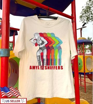 T-shirt Unisexe Multicolore Amyl And The Sniffers Doristino Édition Limitée