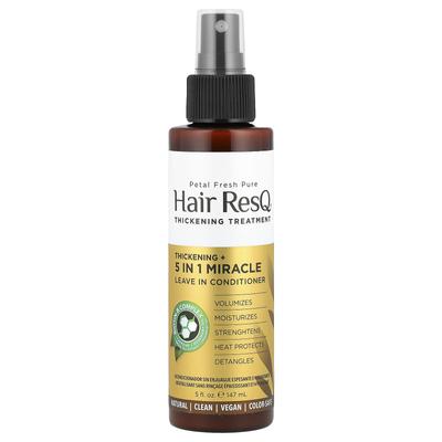 Hair Resq®, Zahušťující + 5v1 Zázračný bezoplachový kondicionér, 147 ml (5 fl oz)