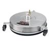15" Stainless Steel High-Pressure Floor Scrubber with Quick-Connect for Home & Outdoor Use