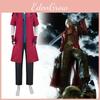 Anime Game Devil May Cry Dante Full Cosplay Outfit For Men Women Unisex