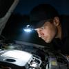 Hat Clip Light Rechargeable LED Clip Cap Light Hands Free Hat Flashlight for Camping Construction Hiking Backpacking Running