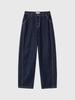 GENERALIDEA Man Curved Denim Pants [Indigo] / Gf1Mpt006