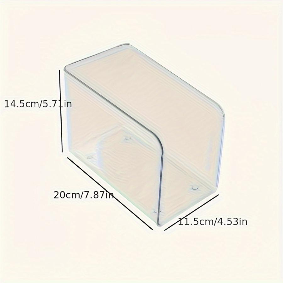 1pc Plastic Book Stand Organizer with Multiple Compartments - Clear Desktop File Holder for Office, Home, Bookshelf Decorations