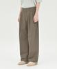 Beulaunyadeu Structured Wide Pants, Brown