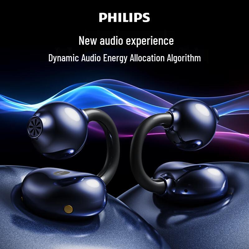 Philips True Wireless Open-Ear Clip-On Headphones