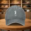 Lightweight Street Style Baseball Cap with Hollow Character Design Unisex Casual Sports Hat for All Seasons