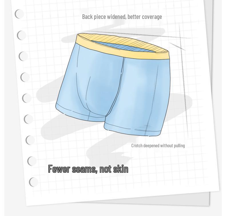 Silke Antibakteriell Gutter Ren Bomull Boksershorts for Barn