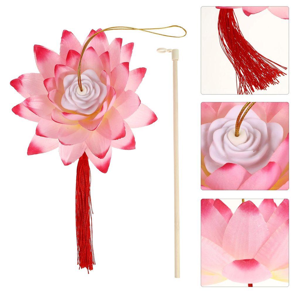 

Ручной Декор Вечеринки Фестиваль Подарок Китайский Фонарь Праздник Середины Осени Лотосовая Лампа Фестиваль Фонарь