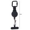 Safety Tether Retractable Phone Tether Phone Lanyard Anti-Theft Phone Holder  Outdoor Climbing