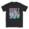 Y2k Hip Pop T Shirts Vintage Bibble Collage TShirts  Fashion Print TShirt Vintage Harajuku Cotton Casual Loose TShirts Unisex