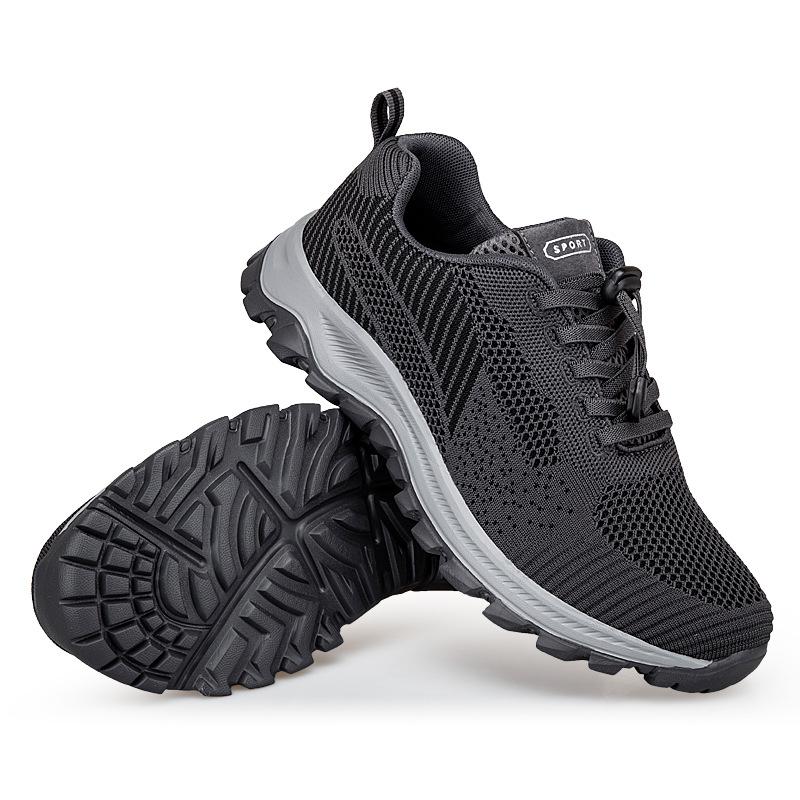 Lightweight and breathable mid-breathable health shoes non-slip soft-soled mother shoes sports and leisure walking shoes