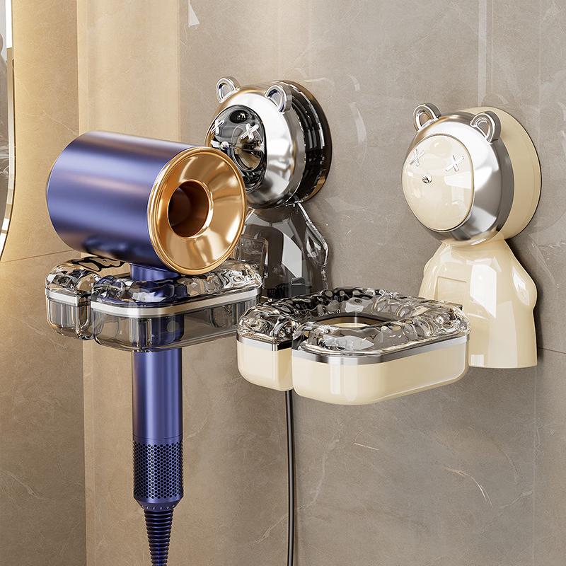 Suction Cup Hair Dryer Holder