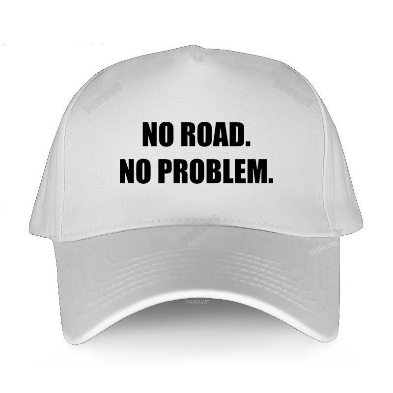 Fashion Baseball Cap Luxury Man Hats No Road No Problem 4X4 Funny Gift for Off Road Lovers Teens Caps Summer Style Women's Hat