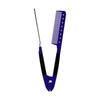 Folding Hair Straightener Comb Flat Comb Hair Brush Combs Barber Accessories V Type Comb  Salon