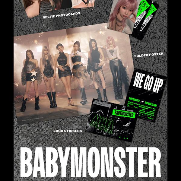 BABYMONSTER 2. MINI-ALBUM [WE GO UP] WE-Version