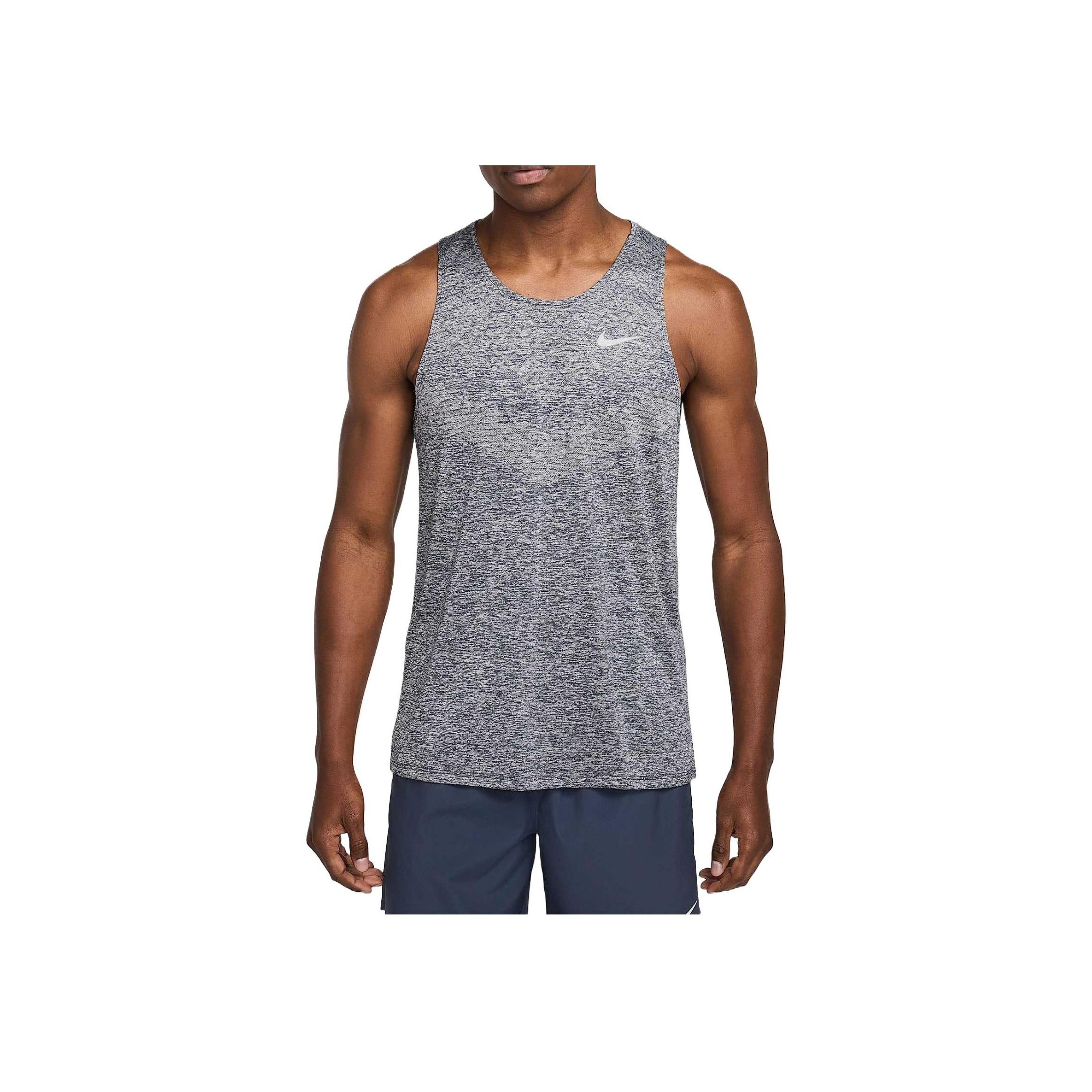 

Nike Dri-FIT ADV Stride Comfortable Skin-Friendly Soft Breathable Vest Men tops Gray HV5210-437 L