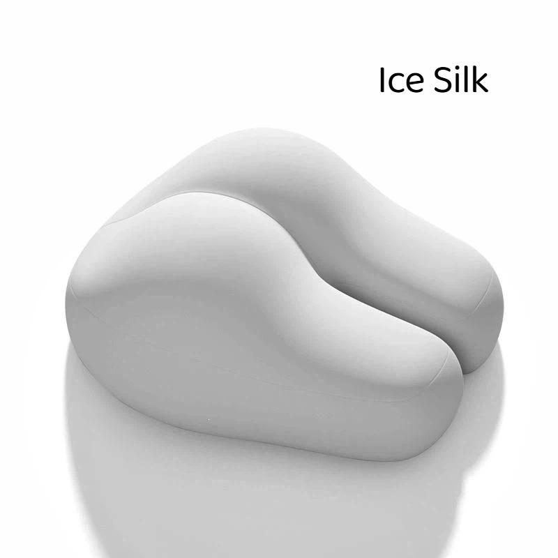 Creative Hip-shaped Pillow 1Pcs Portable 3D Soft Foam Bolster Skin-friendly Cushion for Stomach Sleeping Travel