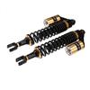 395mm Motorcycle Nitrogen Rear Suspension Shock Absorber Spring Replacement Kit Universal Fit for Most Motorcycles