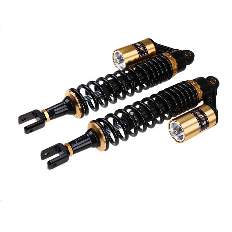 395mm Motorcycle Nitrogen Rear Suspension Shock Absorber Spring Replacement Kit Universal Fit for Most Motorcycles