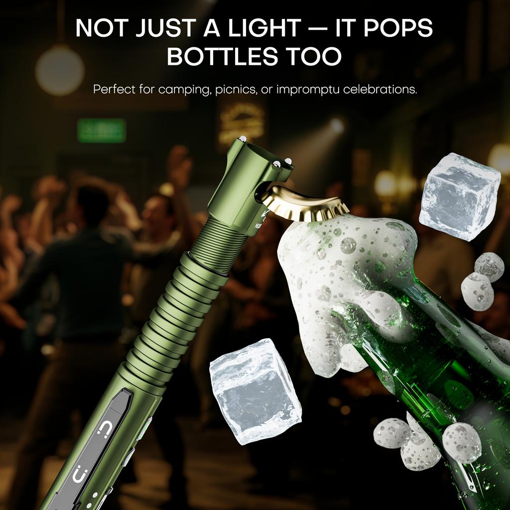 Red Laser Pointer Light EDC 700 Lumens Rechargeable Portable Flashlight With Infrared Light UV Function Magnetic Clip And Base Window Breaker