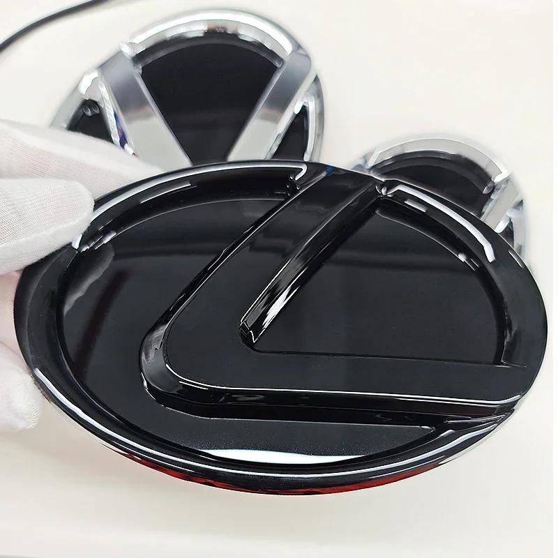 1pcs 3D Front Grille Emblem Car Logo Rear Trunk Badge Sticker for Lexus F-SPORT ES RX NX LS UX LM LX GX LC RZ IS CT GS RC HS