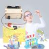 Middle School Fun Diy Conductive Detector Small Making Science Experiment Model Wooden Material