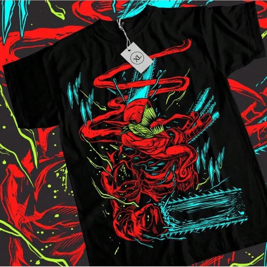 Denji And Makima TShirt Anime Unisex 2 S